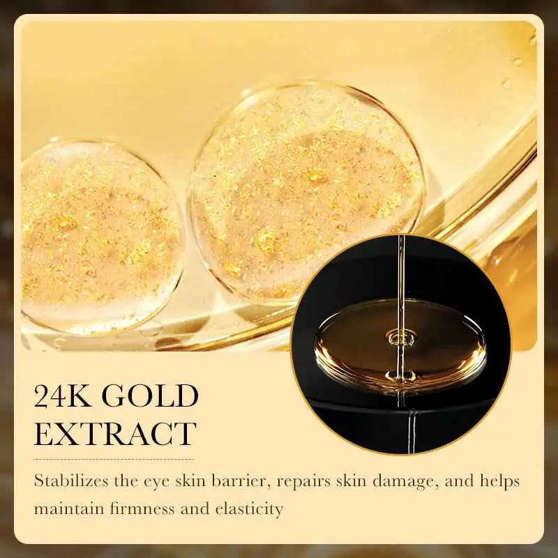 24k Gold Hyaluronic Acid Eye Cream Anti Dark - adeya.