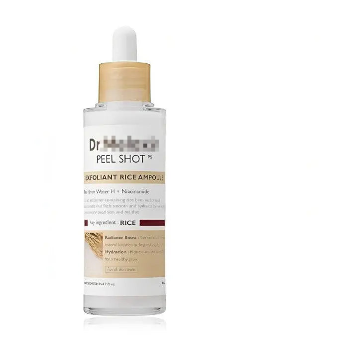 Black rice ampoule Soft Exfoliating Face Exfoliating and removing blackheads - adeya.