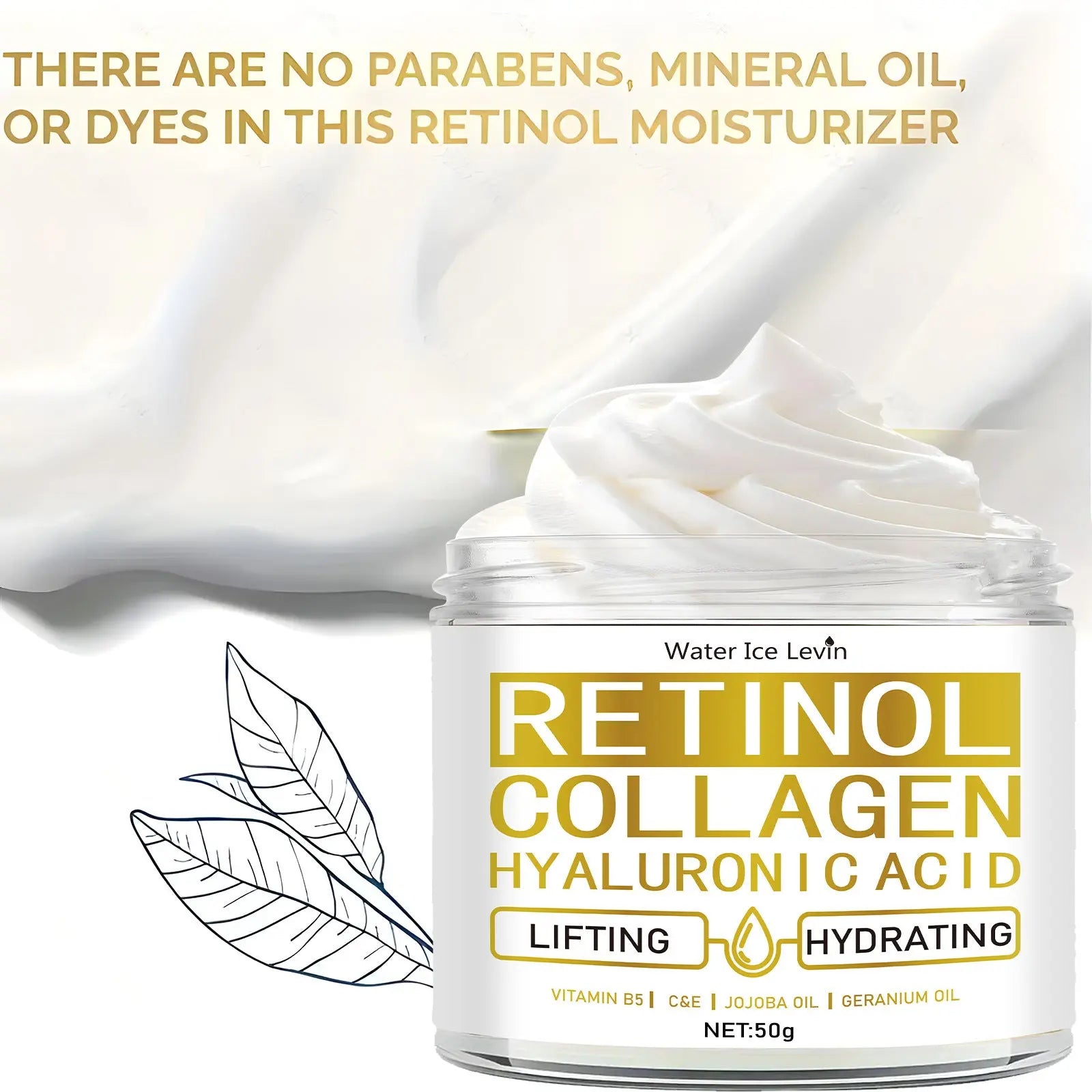 Water Ice Levin Retinol Cream 50g Deep Moisturizing Cream - adeya.
