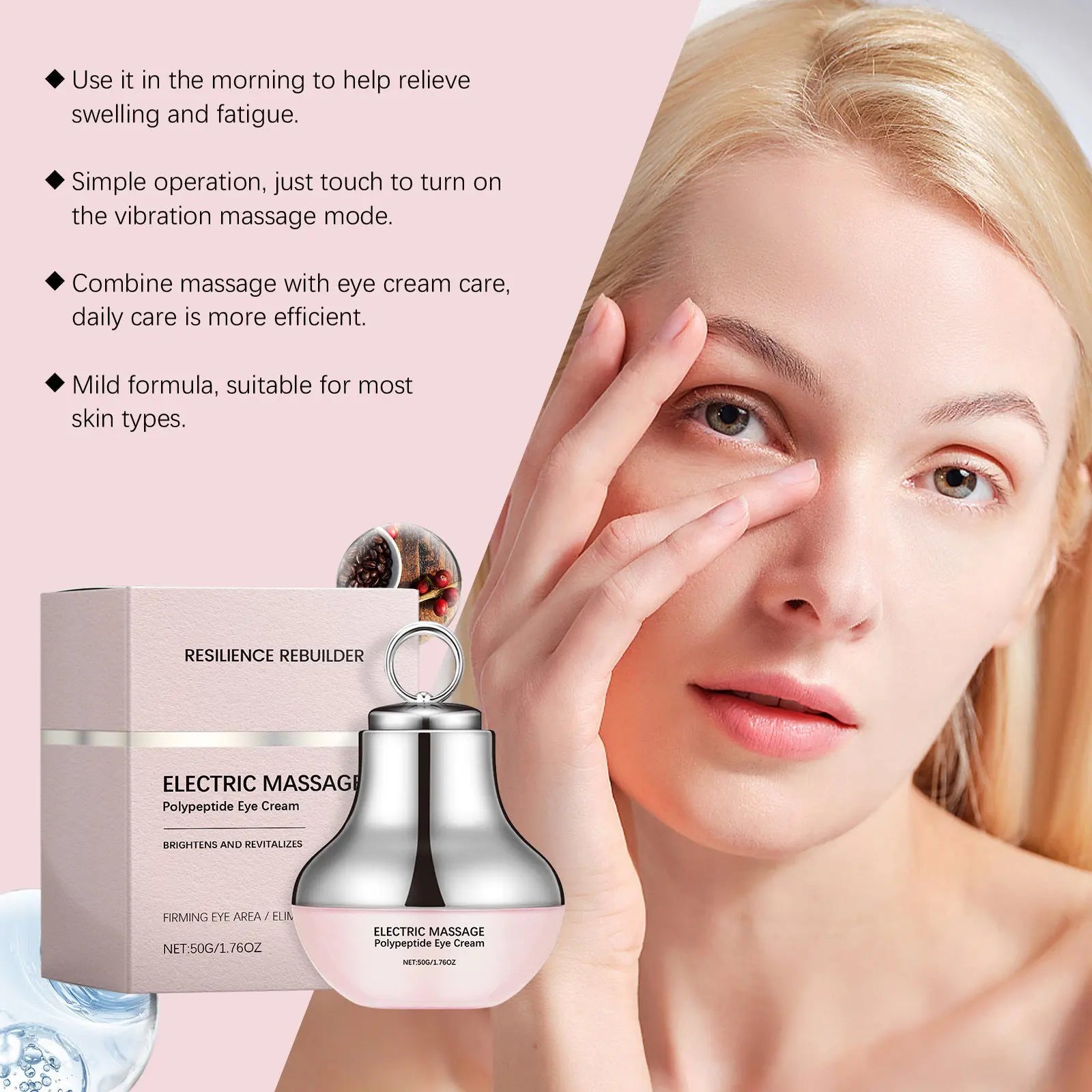 Light eye massage Cream Pack - adeya.